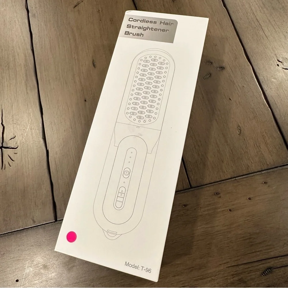 💈Cordless Hair Straightener Brush Mini Travel Brush It#OB3